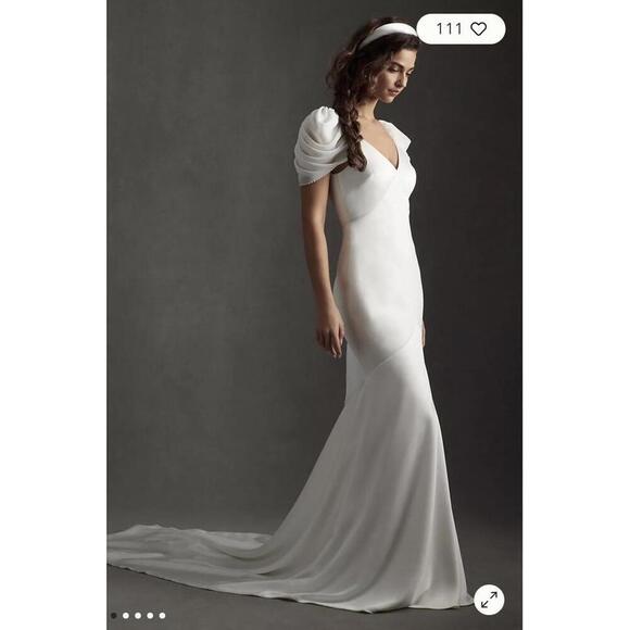 Anthropologie Dresses & Skirts - Anthropologie Savannah Miller Belle Wedding Dress Size 12 NWT